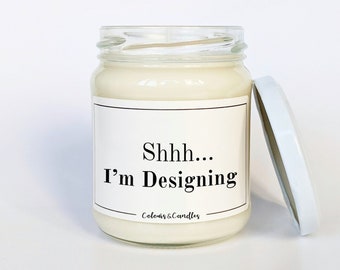 Shhh...I'm Designing Graphic Designer Gift, Gift for a Graphic Designer, Graphic Design, Artist Gifts, Birthday Present for Designer