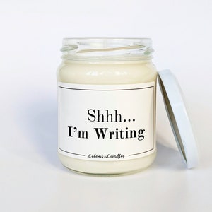Shhh...I&#39;m Writing Author Gift, Gift for Writer, Birthday Present for Author, Blogger, Writing Lover Gift, Writing Gifts, Funny Author Gifts