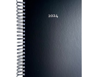2024 THE BIG THICK - A4 calendar - One page every day, even on the weekend - Made in Germany