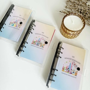 Magical Dollars Savings Challenge |A6 Personal | Binder | Savings Tracker | Laminated