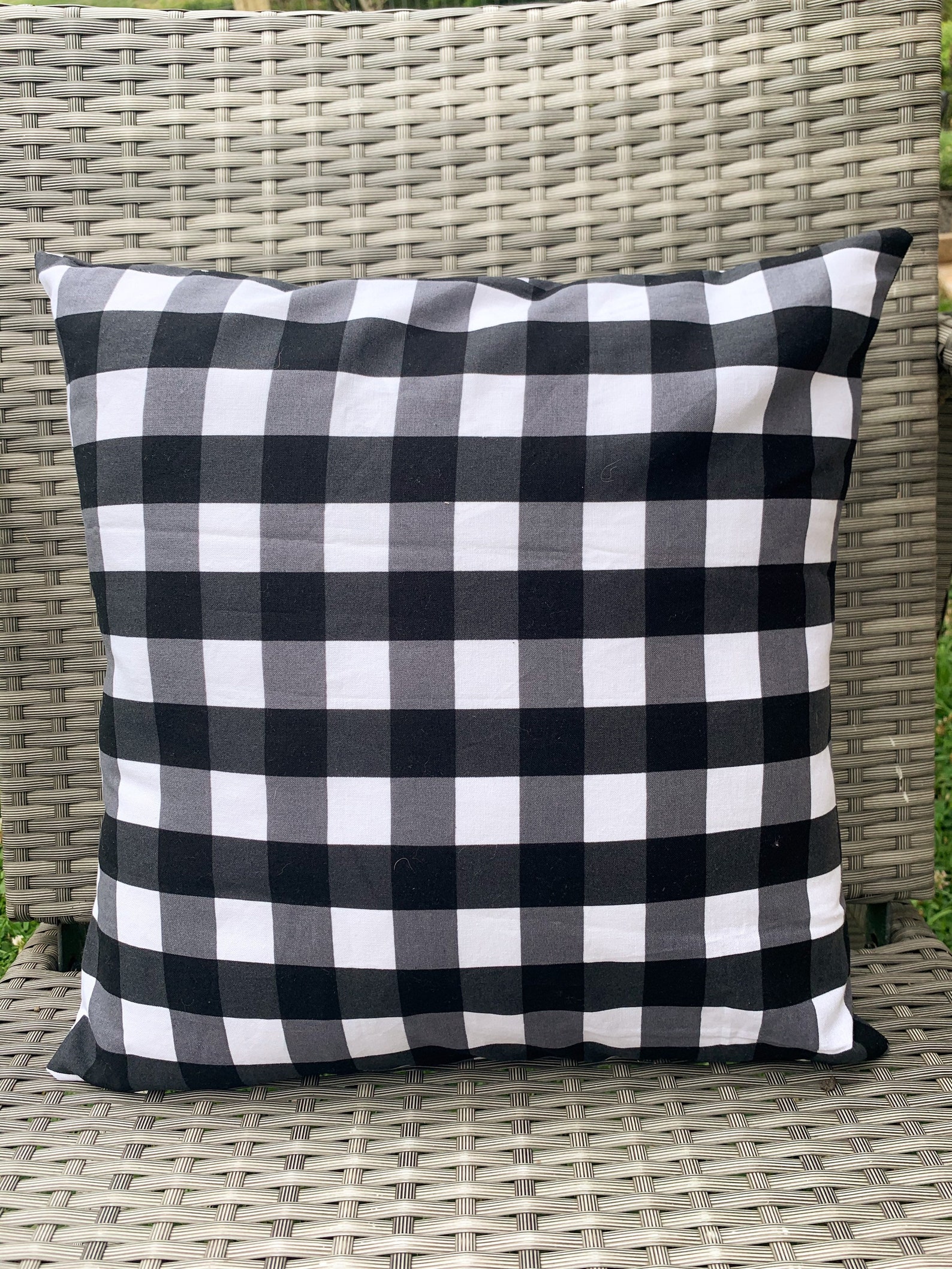 Buffalo Plaid Pillow Sham 16x16 removable pillow sham Etsy