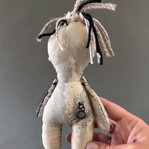 Voodoo Doll Authentic Voodoo Doll Poppet Doll Goth Doll Primitive Doll Good Luck Good Juju Good Vibes image 6
