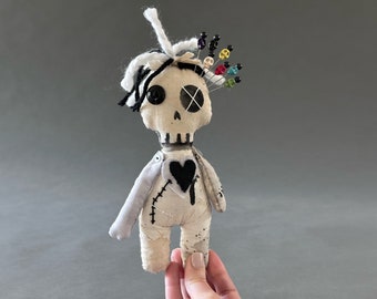 Voodoo Doll • Authentic Voodoo Doll • Poppet Doll • Goth Doll • Primitive Doll • Good Luck • Good Juju • Good Vibes