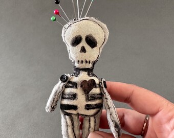 Mini Voodoo Doll • Voodoo Doll • Authentic Voodoo Doll • Poppet Doll • Goth Doll • Primitive Doll • Good Luck • Good Juju • Good Vibes