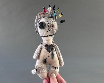 Voodoo Doll • Authentic Voodoo Doll • Poppet Doll • Goth Doll • Primitive Doll • Good Luck • Good Juju • Good Vibes