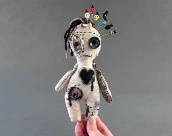 Voodoo Doll • Authentic Voodoo Doll • Poppet Doll • Goth Doll • Primitive Doll • Good Luck • Good Juju • Good Vibes