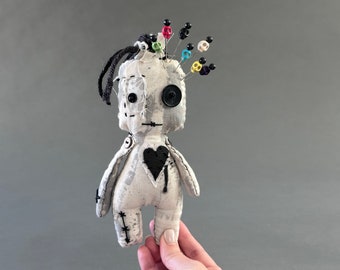 Voodoo Doll • Authentic Voodoo Doll • Poppet Doll • Goth Doll • Primitive Doll • Good Luck • Good Juju • Good Vibes