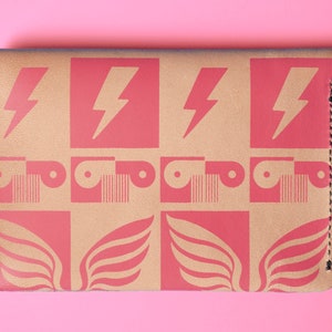 Cartera de piel mediana - Portamonedas y efectivo - Tarjetero - Bi-Fold - Cartera delgada / Mito imagen 4