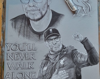 ユルゲン・クロップ直筆サイン入り「47」LFC キャップ & 栄誉証書