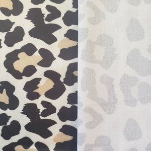 Leopard Print Lycra Fabric, Leaopard Print Knit Fabric, Stretch Fabric