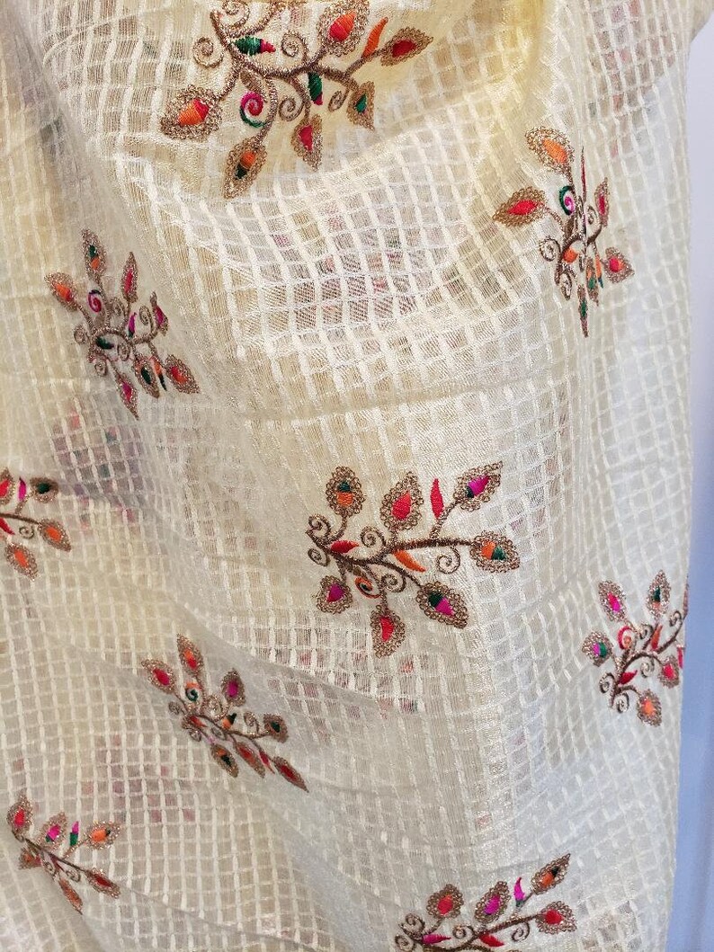 Butter yellow embroidery fabric soft embroidery fabric by the  etsy Butter yellow embroidery fabric soft embroidery fabric by the  etsy