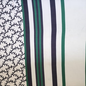 White and black crepe /silk fabric,  silk fabric by the yard, crepe silk fabric, white and black fabric