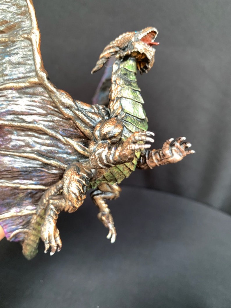 Young Copper Dragon HandPainted Miniature Etsy
