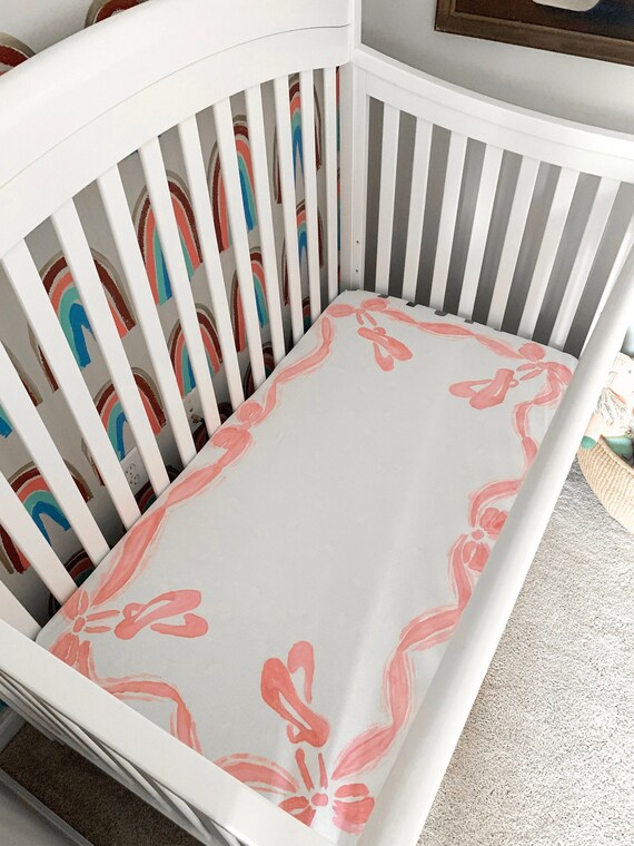 Hand Painted Custom Crib Sheet Etsy
