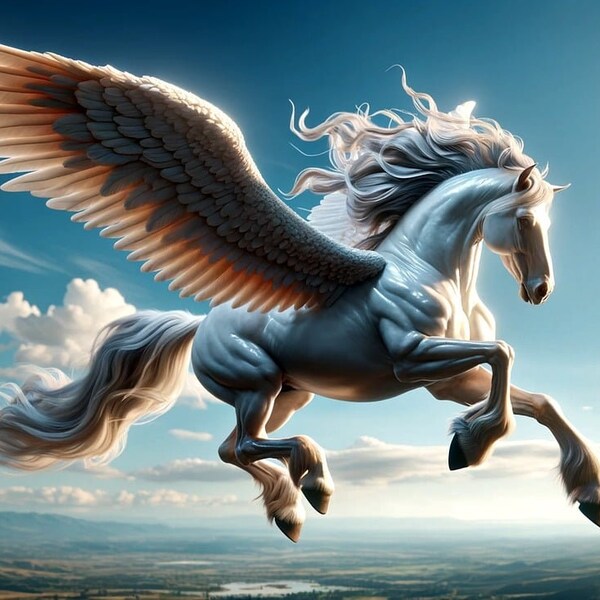 Male Pegasus * Guides Keeper on Astral Travel Honored Guardian Restores Youth and Brings Peace!