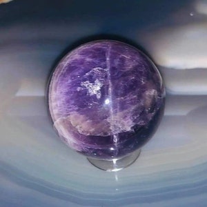 Djinn and Dragon Entity and Spirit Manifesting Offering Sphere -Amethyst