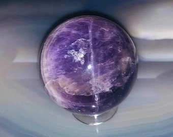 Djinn and Dragon Entity and Spirit Manifesting Offering Sphere -Amethyst