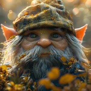 Gnomes - Apporte de la popularité, des protections, des guides et un professeur du voyage astral - Édition limitée à un coût record ! Compagnon spirituel béni