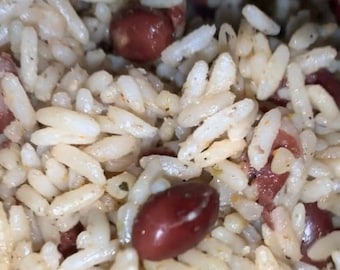 TikTok Famous 3 Ingredient Rice & Peas Recipe by Private Chef Cassandra Doxa, downloadable PDF