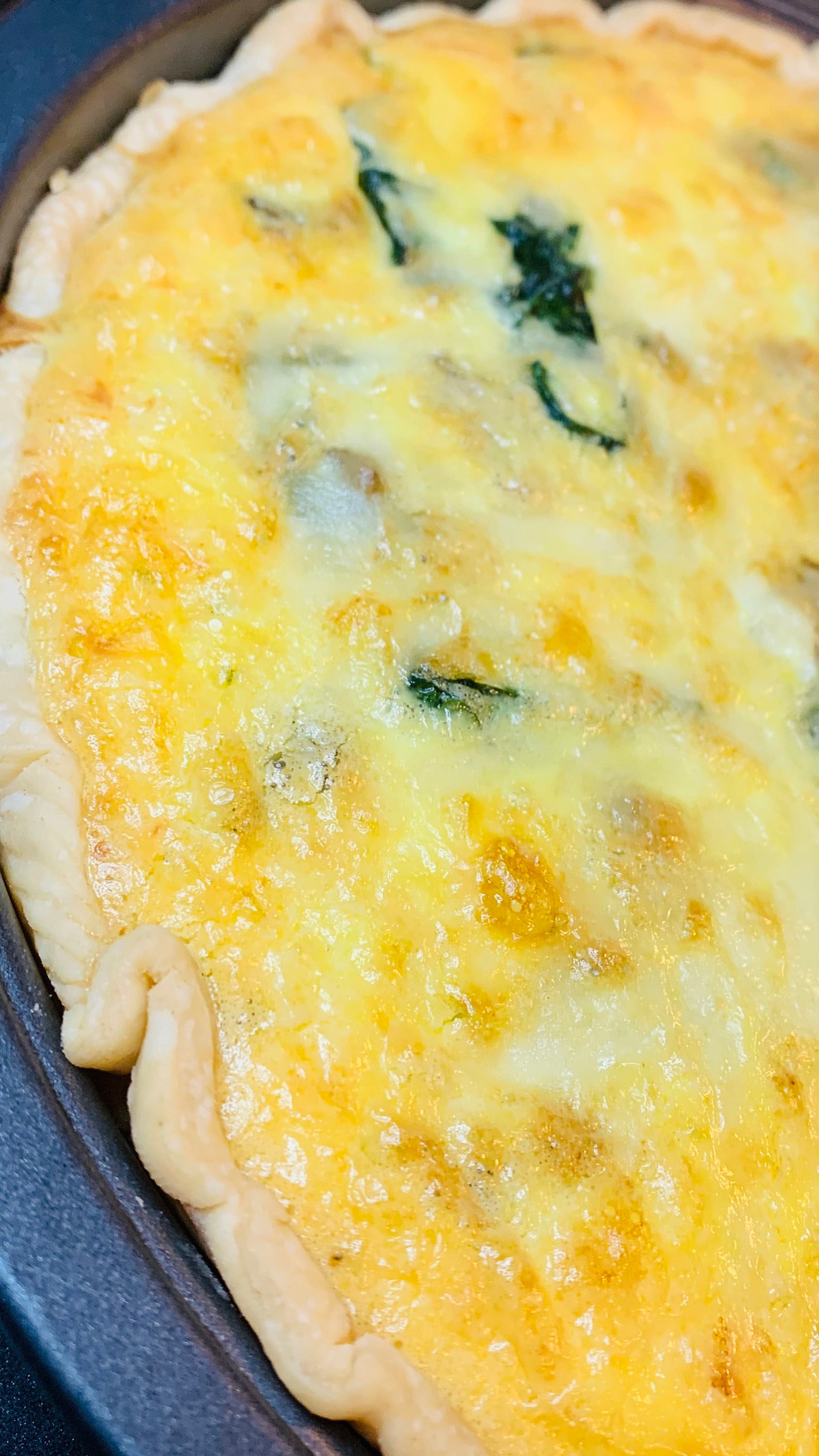 Turkey Sausage & Spinach Quiche Recipe, Downloadable PDF Etsy