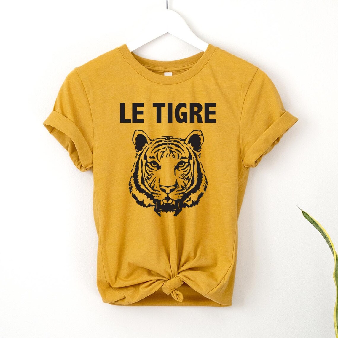 The le Tigre Tee Tiger King French Cute Shirt - Etsy