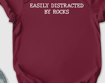 Easily Distracted by Rocks Shirt, Geology Shirt, Geology Gifts, Geology Student Gifts, Geologist Tshirt, Geologist Student Shirt,Geology Tee