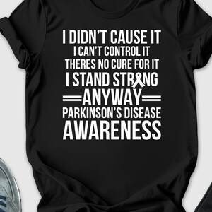 Parkinson’s Disease Shirt, Parkinson&#39;s Disorder Shirt, Support Parkinson’s Disease Shirt, Parkinsons Survivor Shirt, Parkinson&#39;s Month Shirt