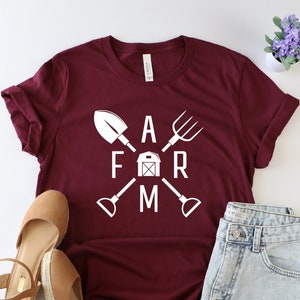 Farm Shirt, Farm Life Shirt, Funny Farmer Shirt, Farming Shirt, Farmer Gift, Farm Girl Shirt, Gift For Farmer, Farm Mom Shirt, Farming Gift