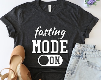 Fasting Mode On Shirt, Ramadan Shirt, Gift For Muslim, Ramadan Aid Shirt, Eid Gift, Ramadan Mubarak, Muslim Gift Shirt For Ramadan