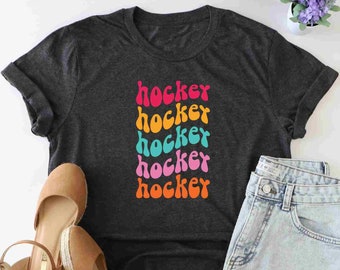 Hockey Shirt, Hockey Lover Shirt, Hockey Coach Shirt, Hockey Mom Shirt, Hockey Game Day Shirt, Hockey Vibes Shirt, Hockey Player Shirt, Girl