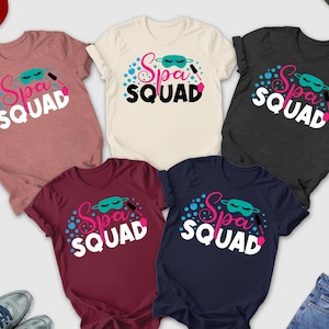 Spa Squad Shirt, Spa Trip Shirt, Spa Birthday, Spa Day Shirts, Matching Shirt, Spa Girls Party Shirt, Girls Weekend Shirt, Spa Gift For Her