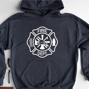 Firefighter under armour hoodie top