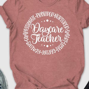 Daycare Teacher Shirt, Daycare Teacher Gift, Cute Daycare Gift, Babysitter Shirt, teacher shirt, teacher appreciation, Nanny shirt, Teacher