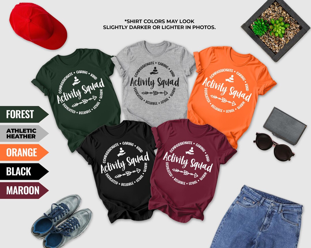 Activity Squad Shirt, Activity Assistant Shirt,activity Gift, Activity ...