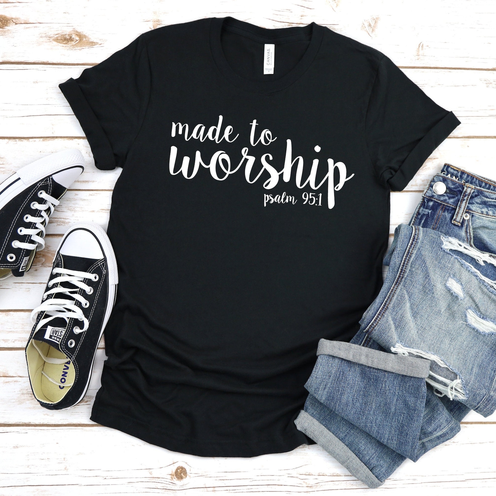 Made to Worship Shirt Christian Apparel Christian Tees - Etsy