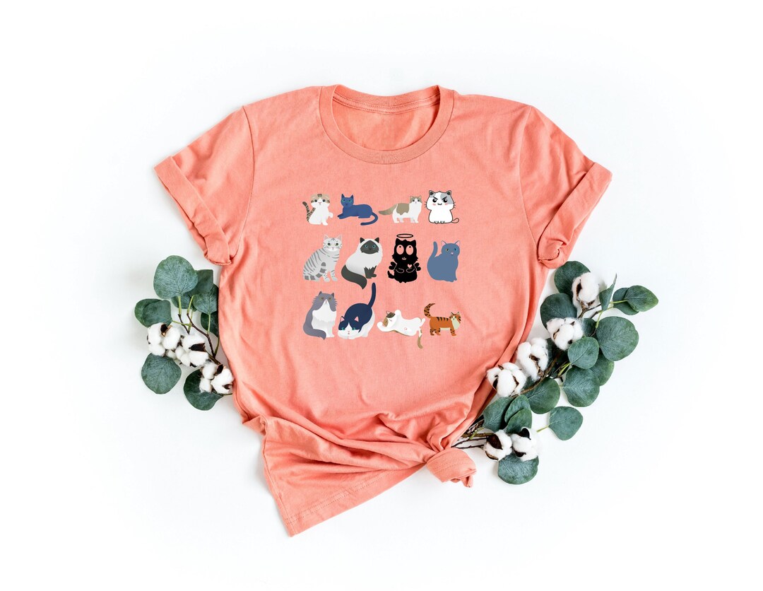 Cat Types Shirt, Cat Species Shirt, Different Cats Shirt, Cat