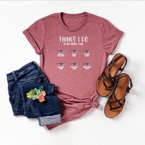 Things I Do In My Spare Time Shark Shirt, Ocean Life Shirt, Shark Birthday Shirt, Shark Lovers Tshirt, Marine Life Tshirt, Shark Lover Shirt