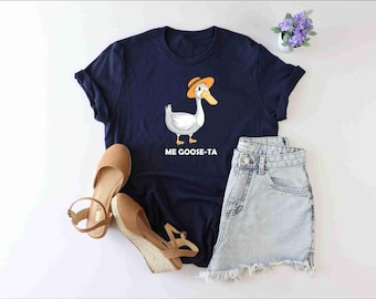 Me Goose Ta Shirt, Goose Lover Shirt, Silly Goose Shirt, Spanish Goose Shirt, Me Gusta Shirt, Funny Goose Pun Shirt, Fiesta Goose Shirt, Mom
