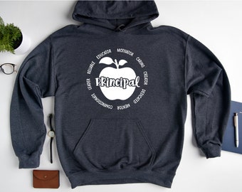 Principal Hoodie, School Principal Hoodie, Back to School Hooded Shirt, Principal Definition Hoodie, Principal Life Hoodie, Gift For Teacher