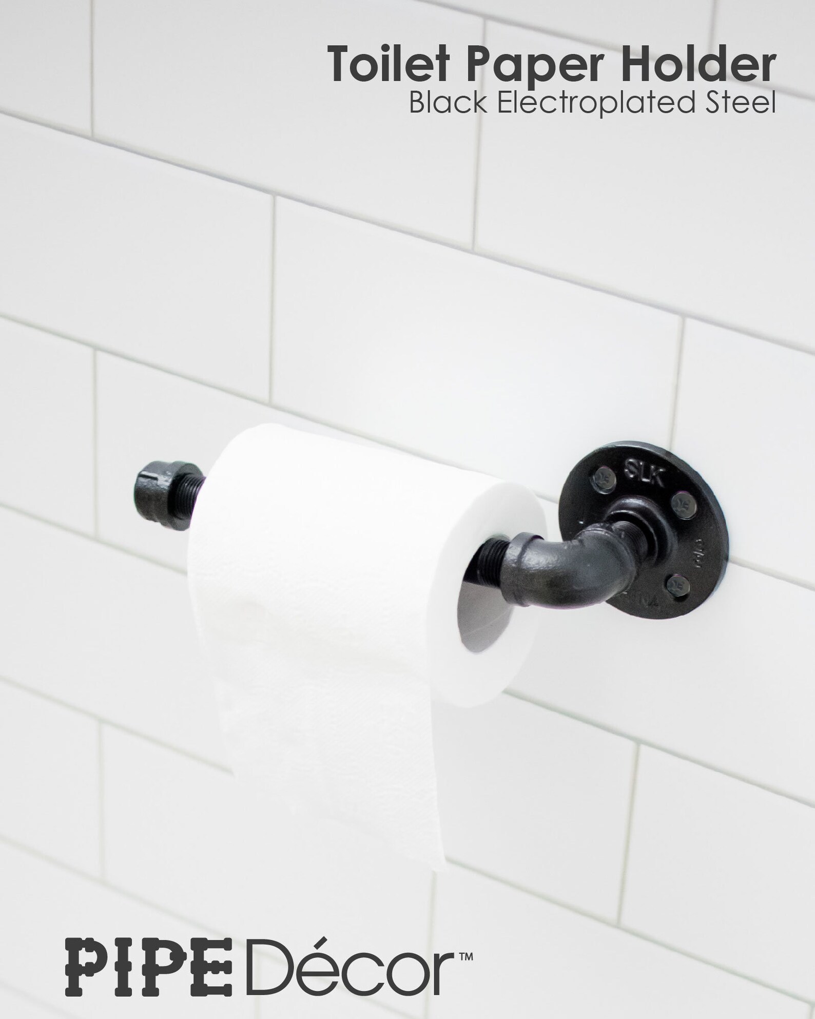 Industrial Pipe Bathroom Hardware Fixture Set by Pipe Decor Etsy