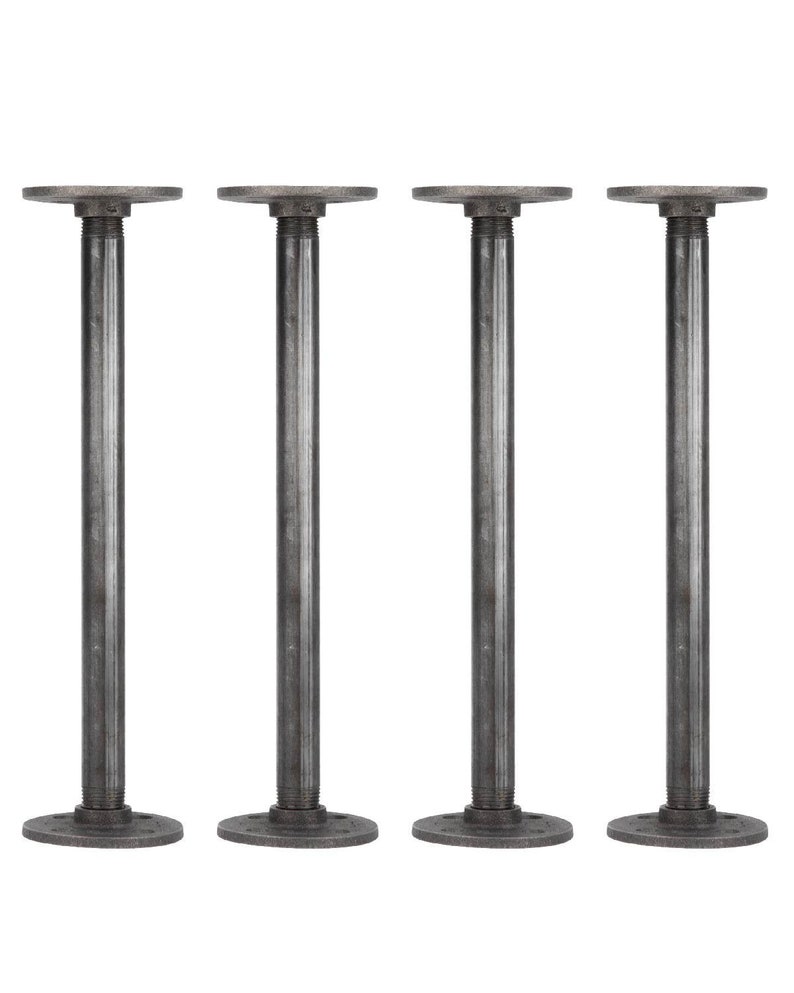 Rustic Industrial Pipe Decor Table Legs for Vintage Tables