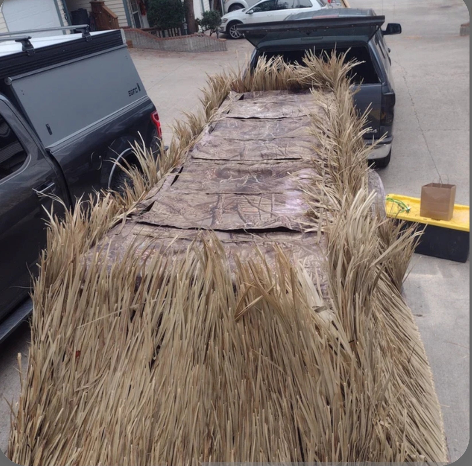 50x 10ft Fast Selling Grass Mat Duck Blinds Thatch Palm Grass Matting