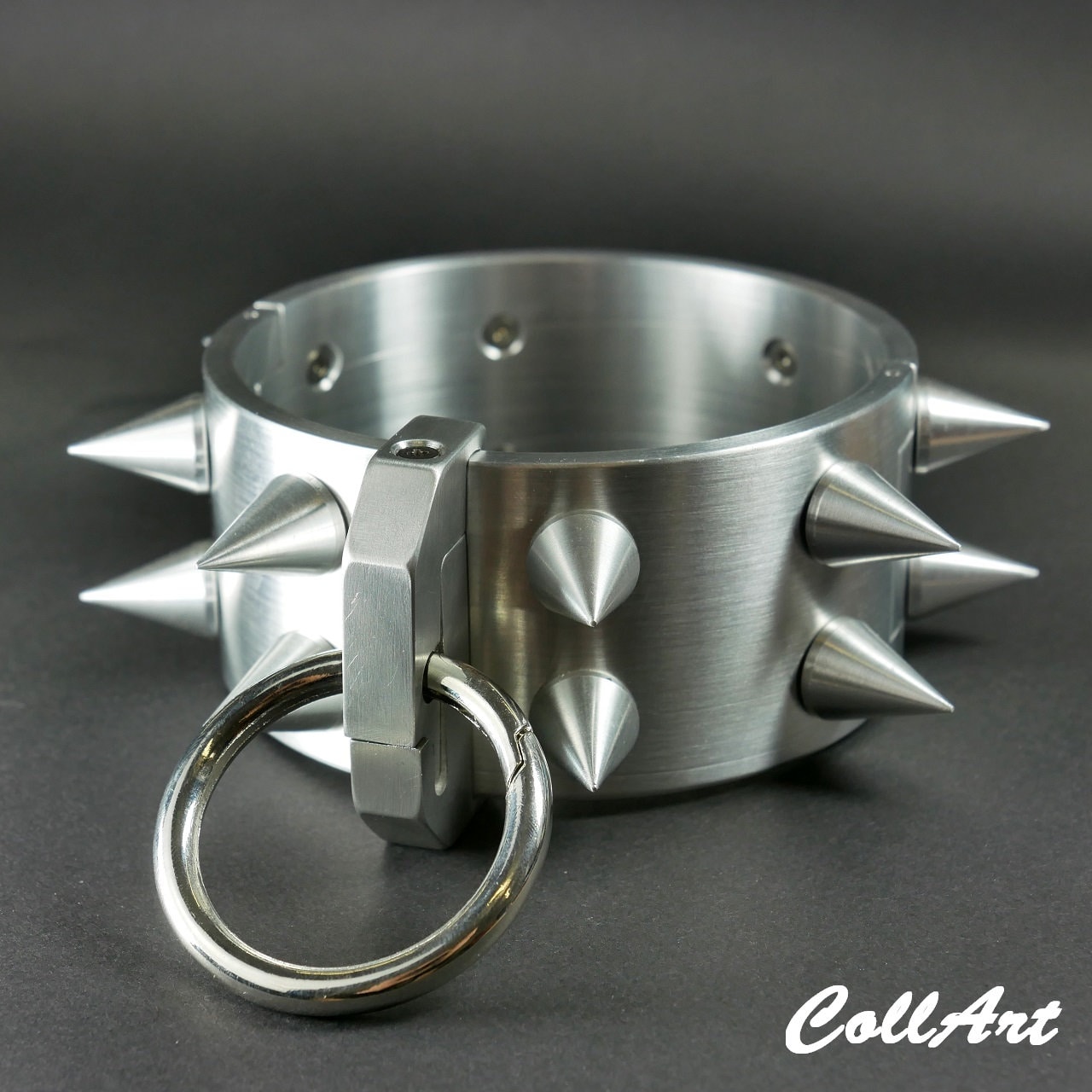 Luxury Metal Bondage Spiked Collar Slave Collar for BDSM Etsy