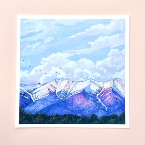 Alpenglow Fine Art Print