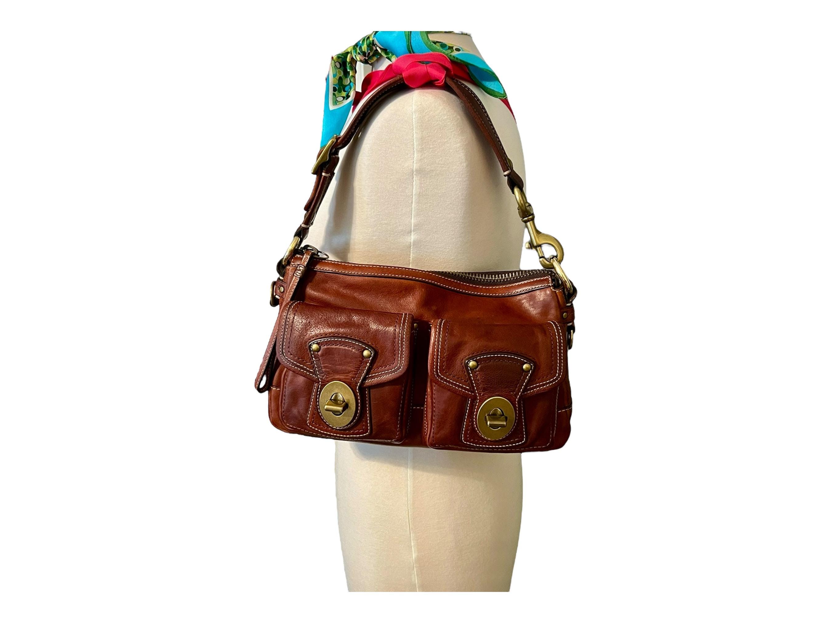 Coach 65th Anniversary Legacy Whiskey Brown Handbag #10328 Coach 65th Anniversary Legacy Whiskey Brown Handbag #10328