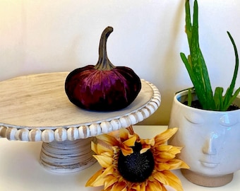 Handmade Small Wine Velvet Pumpkin Rustic Wedding Centerpiece Fall Home Decor Thanksgiving Tablescape DIY Wreath Making Supply Gift for Mom