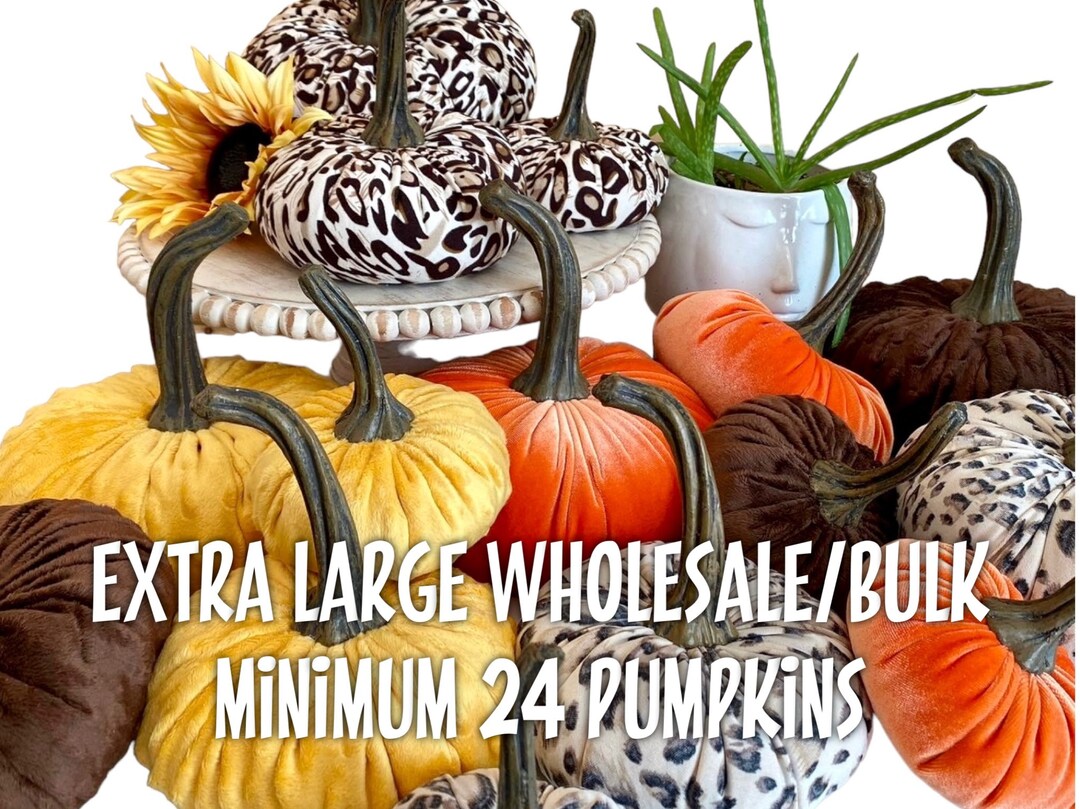 Extra Large Pumpkins Handmade WHOLESALE PRICE Must Order 24 or More