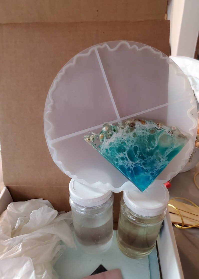 DIY Beginners resin coaster kits Etsy