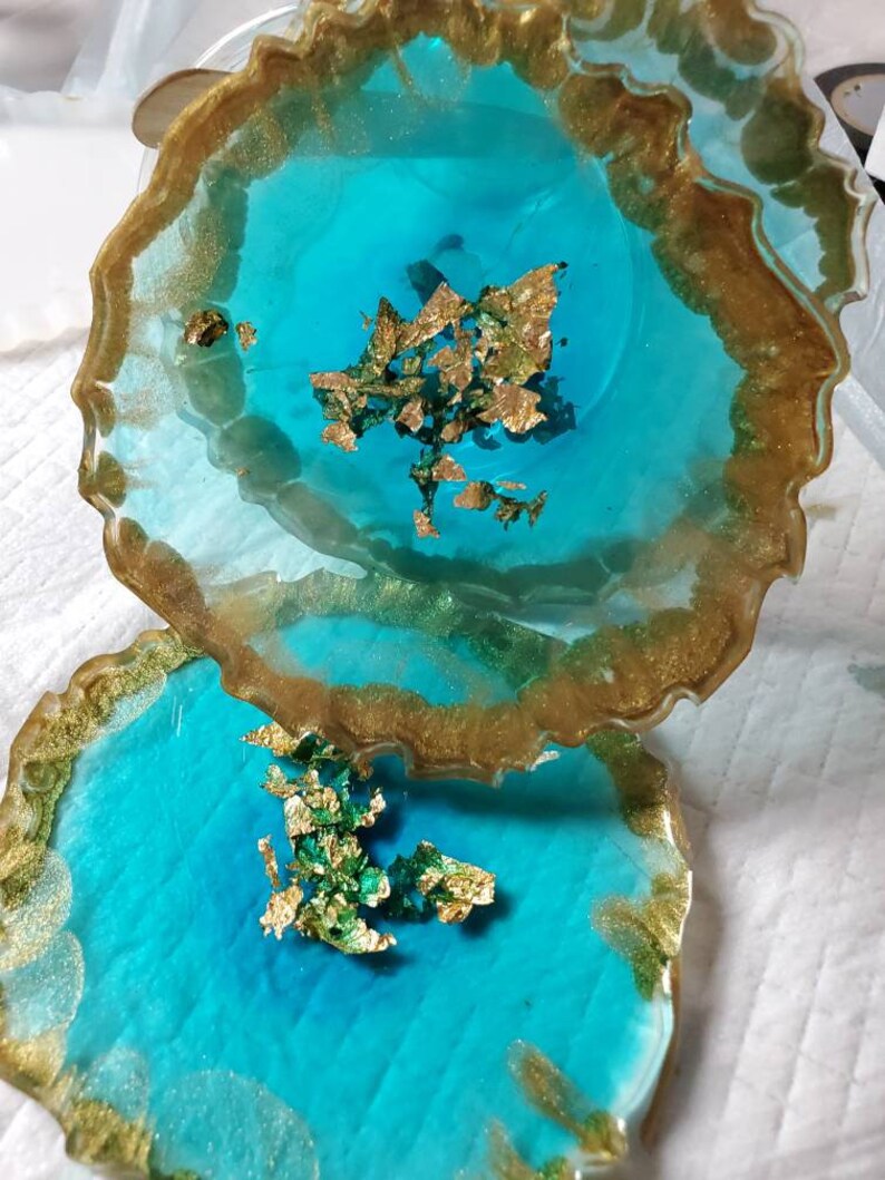 Resin Beginner Kits Tray Coaster Wine Glass Holder Etsy Canada