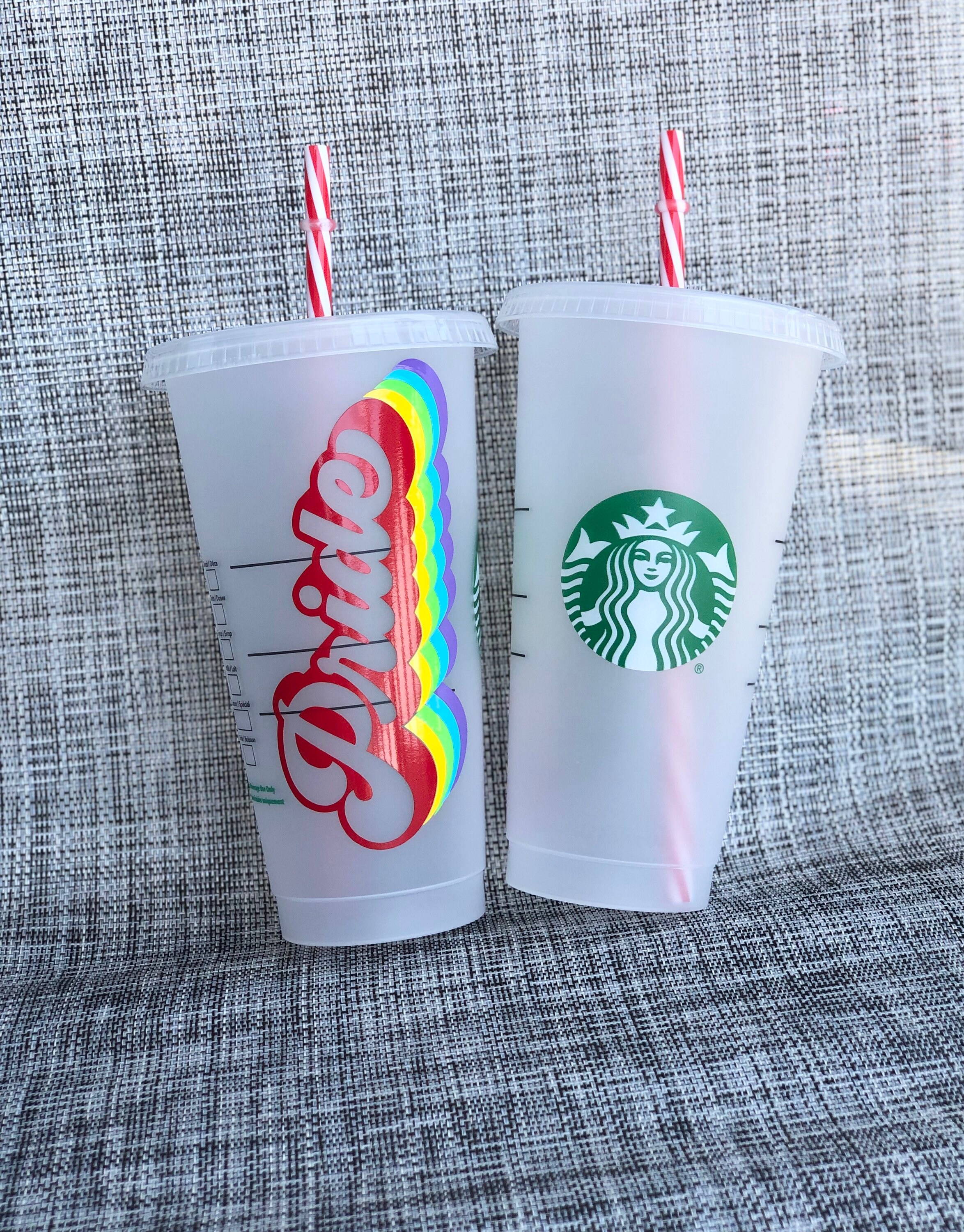 PRIDE Cup LGBTQ Rainbow Starbucks Reusable Cup Etsy